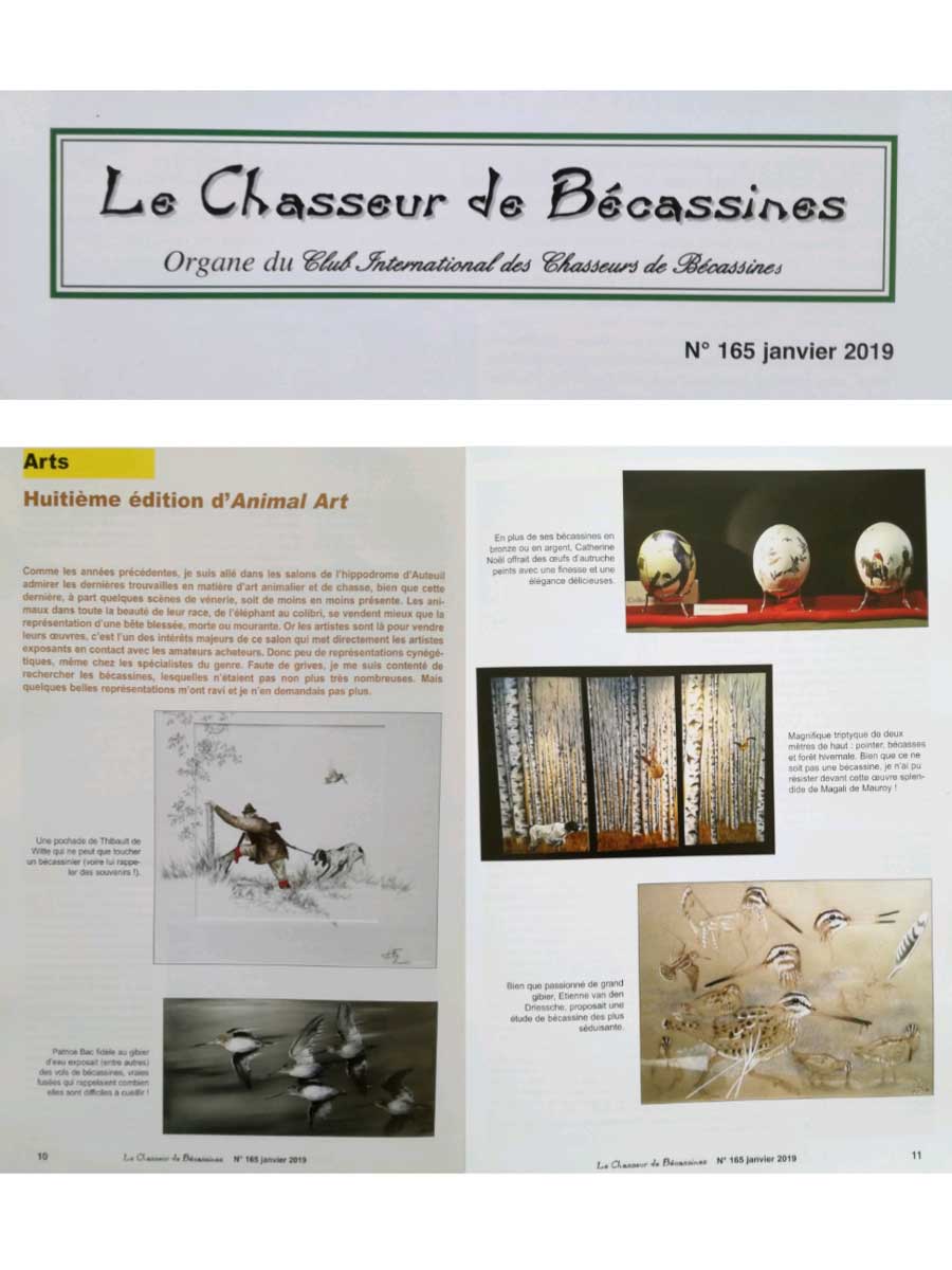 Le chasseur de B&eacute;cassines