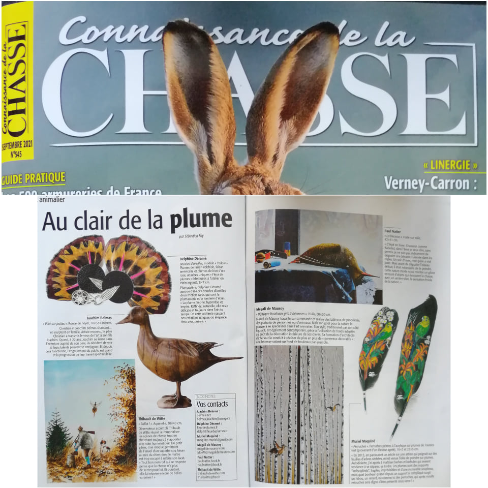 Connaissance de la Chasse  Septembre 2021