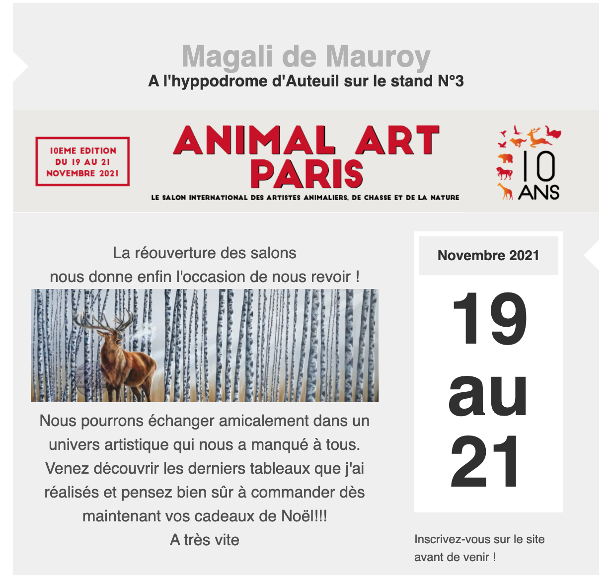 Salon Animal Art Paris